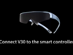 ENMESI V30 1920 * 1080 * 2 OLED Birdbath AR Óculos inteligentes com ajuste de dioptra