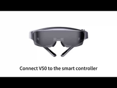 ENMESI V50 Óculos inteligentes AR/VR OLED 3000 Nits 1080P Display montado na cabeça com USB-C