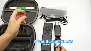 ENMESI V20 3D VR/AR Óculos 1080P Tela Gigante