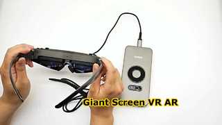 Óculos ENMESI V30 VR /AR Tela Gigante 1080P