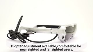 Óculos inteligentes 3000NITS com câmera de 16 MP