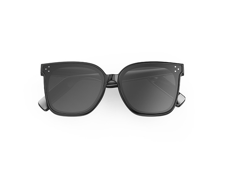 10 Horas Black Smart Music Bluetooth Óculos de Sol Com Alta Capacidade de Chamadas 110mAh*2 Bluetooth Versão BT 5.3