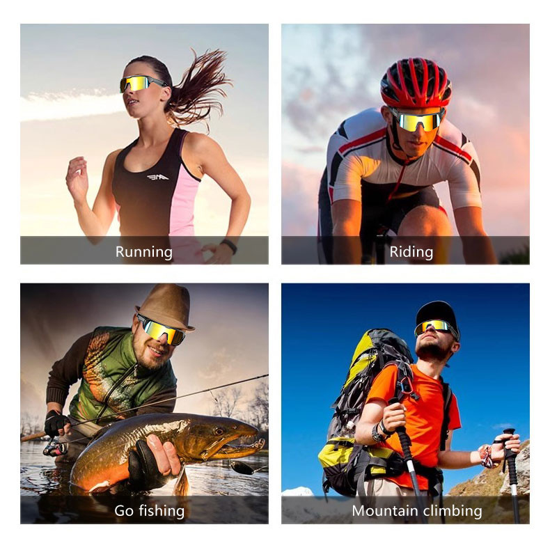 TR Marco flexível BT 5.3 Música 4-5 Horas Ciclismo Esportes Bluetooth Óculos de bicicleta