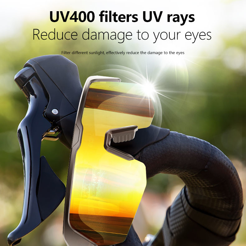 UV 400 Esporte Bluetooth Óculos de Condução Bluetooth 5.3 Bateria 50 Horas de Ciclismo