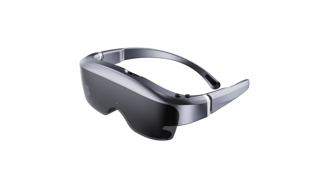ENMESI V50 Óculos inteligentes AR/VR OLED 3000 Nits 1080P Display montado na cabeça com USB-C