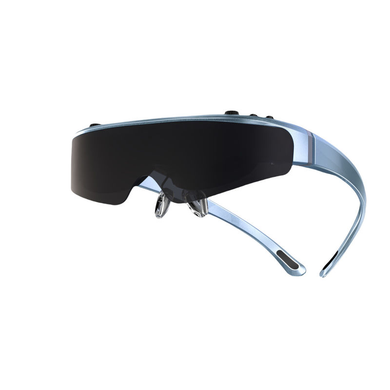 Óculos Inteligentes VR AR ENMESI V30 com Resolução 1080P, Campo de Visão de 41 Graus e Tela OLED, com WIFI e Bluetooth