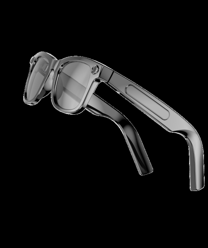 8MP Camera Fotos Vídeos Gravações AI Smart Glasses 410 mAh Bateria Com BT