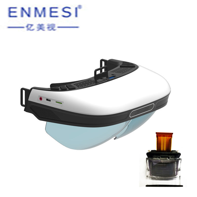 Tela flexível Eyerelief 15mm Sony do micro monocular feito sob encomenda do módulo HDMI da exposição exposição de 0,7 polegadas OLED