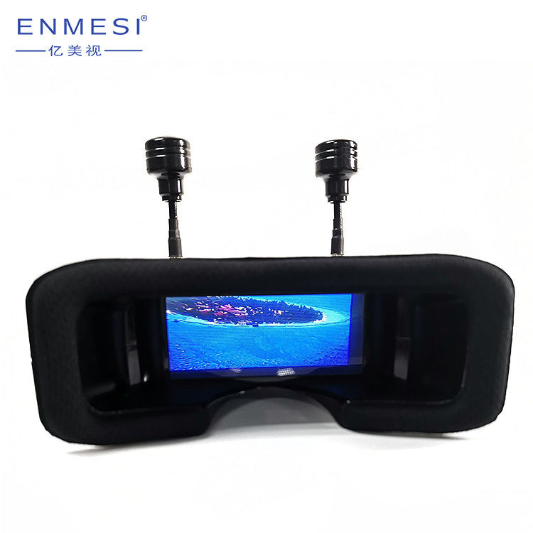 Mini FPV Googles vidros de alta resolução TFT HD do zangão FPV Smart da câmera do monocular HD