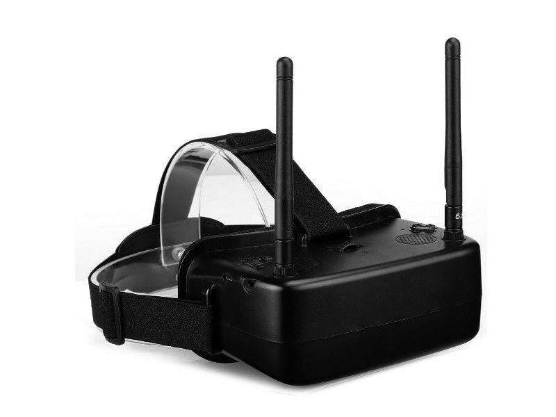 480×360 imagem avoirdupois canais binoculares da tela 48 de 2 polegadas dos óculos de proteção de FPV nos mini