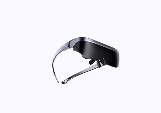 Óculos inteligentes V40 AR com processador RK3566 e 2 GB de RAM 75 ° FOV Bateria de 6000mAh