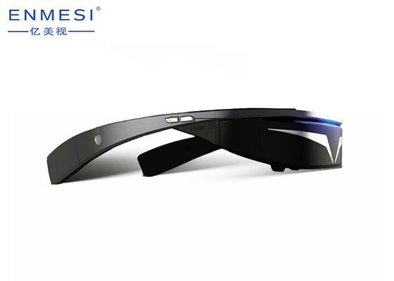 Exposição de alta resolução Wearable dos auriculares 2 LCD dos vidros da realidade virtual de Wifi Bluetooth 3D