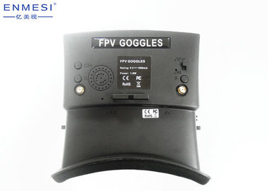 Óculos de proteção do zangão de 48CH 5.8G FPV, tela dos óculos de proteção da elevada precisão FPV grande