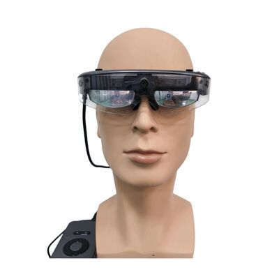 Óculos inteligentes 1080P OLED AR com 43° FOV e 3000nits de brilho para uma experiência imersiva de realidade aumentada