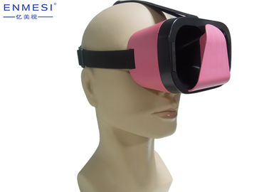 lente dupla Aspherical dos vidros PMMA da realidade virtual da caixa de 3D Smart VR para o vídeo/Gamess