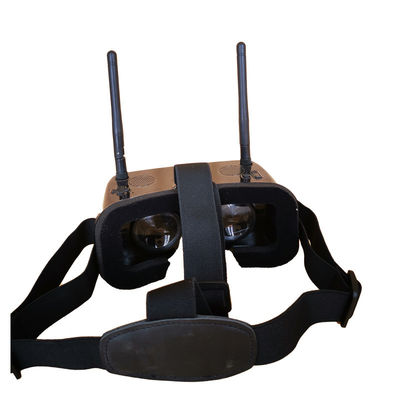 Mini Óculos FPV de Tela de 2 Polegadas com FOV de 120 Graus, Receptor de 48CH e Bateria de 1000mAh