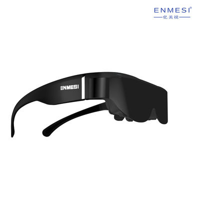 FOV virtual Head Mounted Display da polegada VR Glasses3860 PPI LCOS do tamanho 200 com WIFI