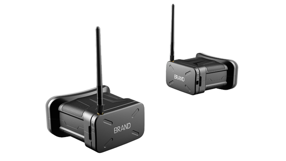 Óculos de proteção dedicados da polegada PSP 5.8G FPV dos óculos de proteção 480×272 4,3 do zangão da raça FPV