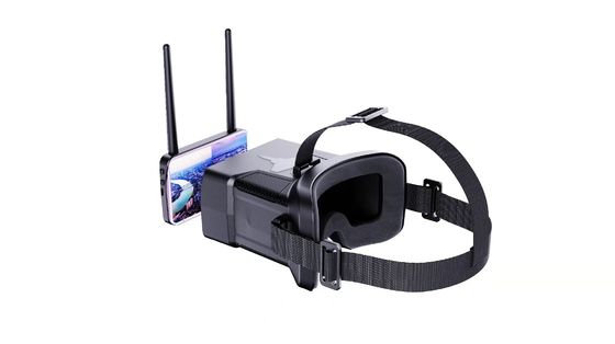 0-120 graus FOV 48 canais TFT Screen FPV Goggles para drone com tela de 4,3 polegadas