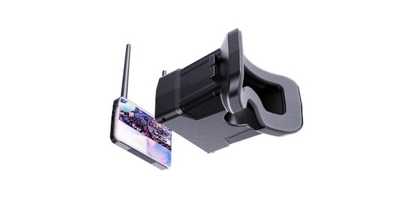 5.8G 120 Graus FOV 480x272 Resolução 48 Canais Óculos FPV com Tela TFT