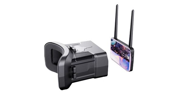 ENMESI 4.3 polegadas TFT FPV Goggles com 480x272 resolução e 48 canais para voo de drone imersivo